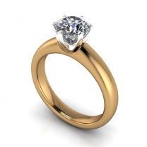 Sampaio solitaire diamond engagement ring