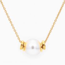 Carrie white South Sea pearl necklace