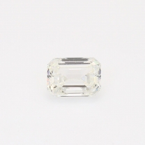 0.91 Carat emerald white diamond