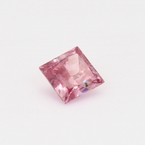 0.92 Carat princess cut GIA certified fancy vivid purplish pink Argyle diamond