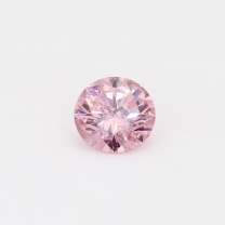 0.79 Carat round cut GIA certified 5P Argyle certified pink diamond 2011 Tender stone
