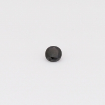 0.08 Carat round-cut black diamond
