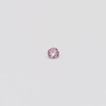 0.03 Carat round cut 6-7P/PP Argyle pink diamond