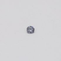 0.04 Carat Round Cut BL3 Argyle Blue Diamond