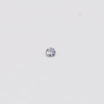 0.02 Carat round cut BL2 Argyle blue diamond