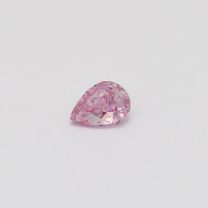 0.34 Carat pear cut GIA certified pink diamond