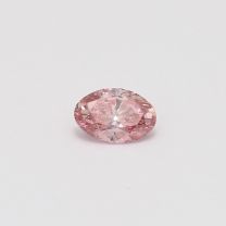0.51 Carat oval cut certified 5P Argyle pink diamond
