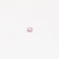 0.015 Carat round cut 7P Argyle pink diamond